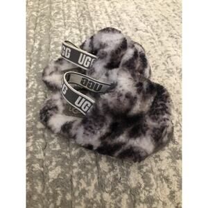 Ugh Fluff Yeah Slides Marble Slipper Kids Size 7